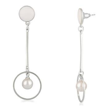 White Earrings 2