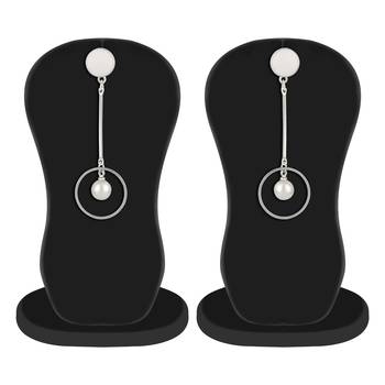 White Earrings 3