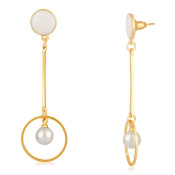 White Earrings 2