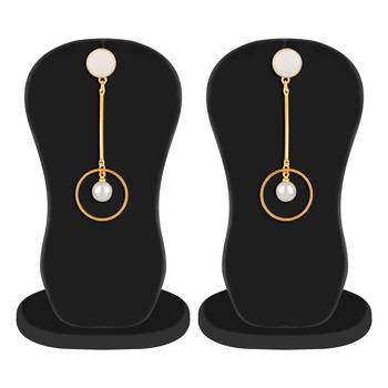 White Earrings 3