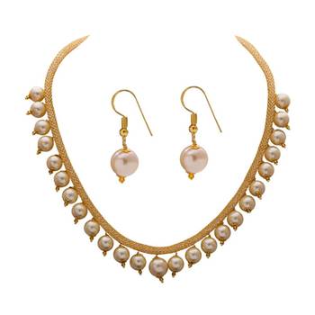 Beige necklace-sets 1
