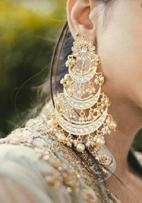 White Chandbali 1