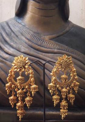 Gold Chandbali 1