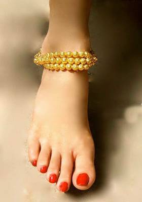Gold Anklets 1