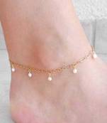 White Anklets