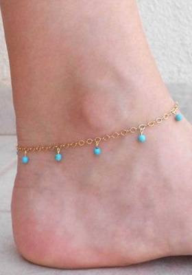 Turquoise Anklets 1
