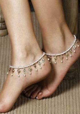White Anklets 1