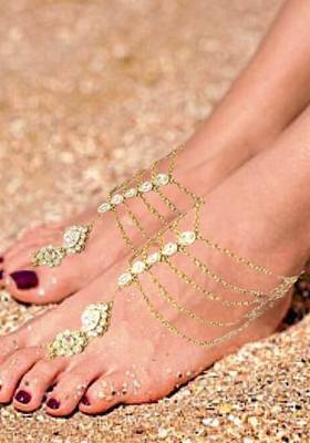 White Anklets 1