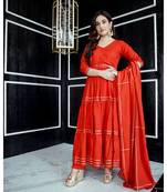 Orange Gota Suit Set