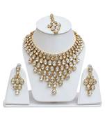 White Kundan Necklace Sets