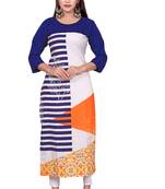 Woman Casual Heavy Crepe Digital Printed Long Kurta