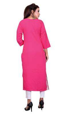 Woman Casual Heavy Crepe Digital Printed Long Kurta 2