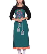 Woman Casual Heavy Crepe Digital Printed Long Kurta