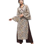 Multicolor printed cotton kurtas-and-kurtis