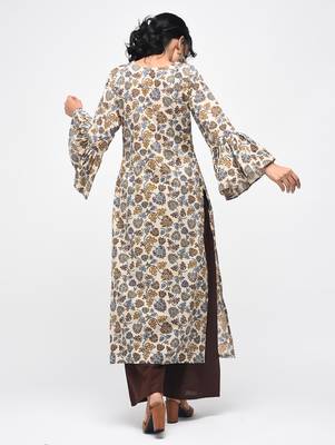 Multicolor printed cotton kurtas-and-kurtis 4