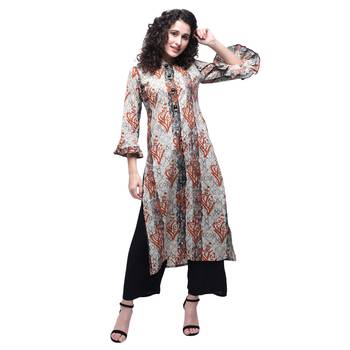 Multicolor printed cotton kurtas-and-kurtis 1