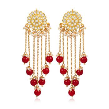Red Earrings 1