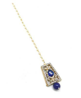 Gold Plated Maang Tikka For Women And Girls 1