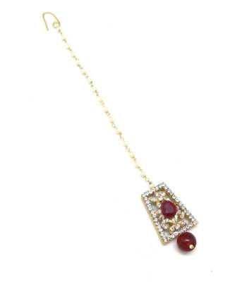 Gold Plated Maang Tikka For Women And Girls 1