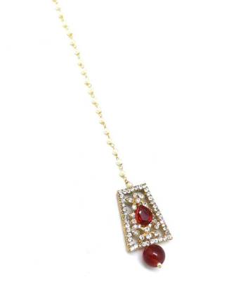 Gold Plated Maang Tikka For Women And Girls 2