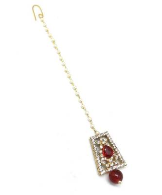 Gold Plated Maang Tikka For Women And Girls 3