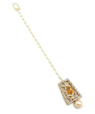 Gold Plated Maang Tikka For Women And Girls 1