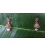 Cz Stones Multi Colour Jhumkas