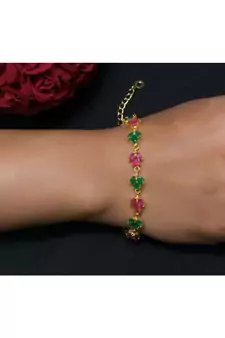 Multicolour Agate Bracelet