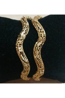 Gold Plated Bangles