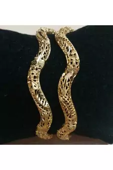 Gold Plated Bangles