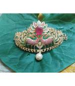 Ruby And White Stones Bajuband