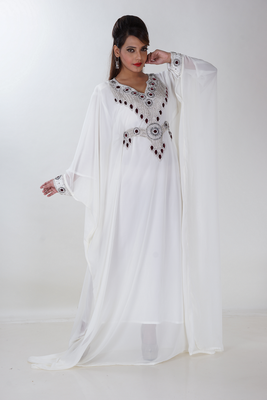 Dubai Kaftan Women Dress Long Gown Farasha Morocco Wear jalabiya maxi 2