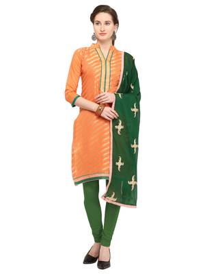 Peach banarasi banarasi salwar 1