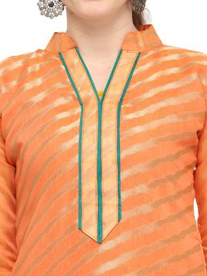 Peach banarasi banarasi salwar 2