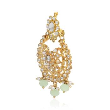 White Earrings 4