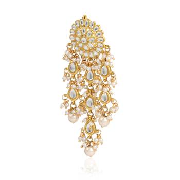 White Earrings 5