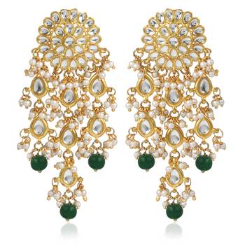 Green Earrings 1