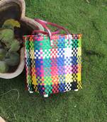 Shopping Travelling Baskets Authentic Hand Crafted Basket Bag Medium