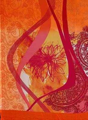 CLASSICATE From The House Of The Chennai Silks Women's Orange Georgette Saree With Blouse 4