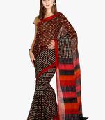 CLASSICATE From The House Of The Chennai Silks Women's Multicolor Bhagalpuri Saree With Blouse