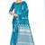 Blue Woven  Art Silk Saree With Blouse
