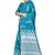 Blue Woven  Art Silk Saree With Blouse