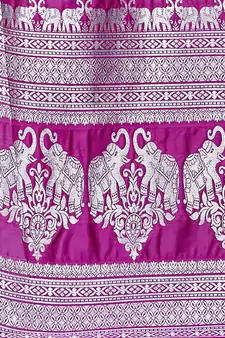 Blue Woven  Art Silk Saree With Blouse