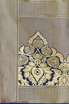 Multicolor Woven  Art Silk Saree With Blouse