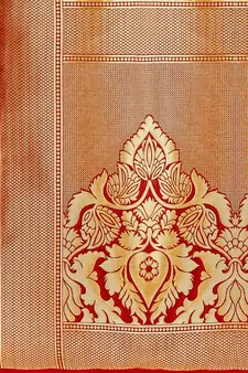 Multicolor Woven  Art Silk Saree With Blouse
