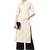 White printed cotton kurta