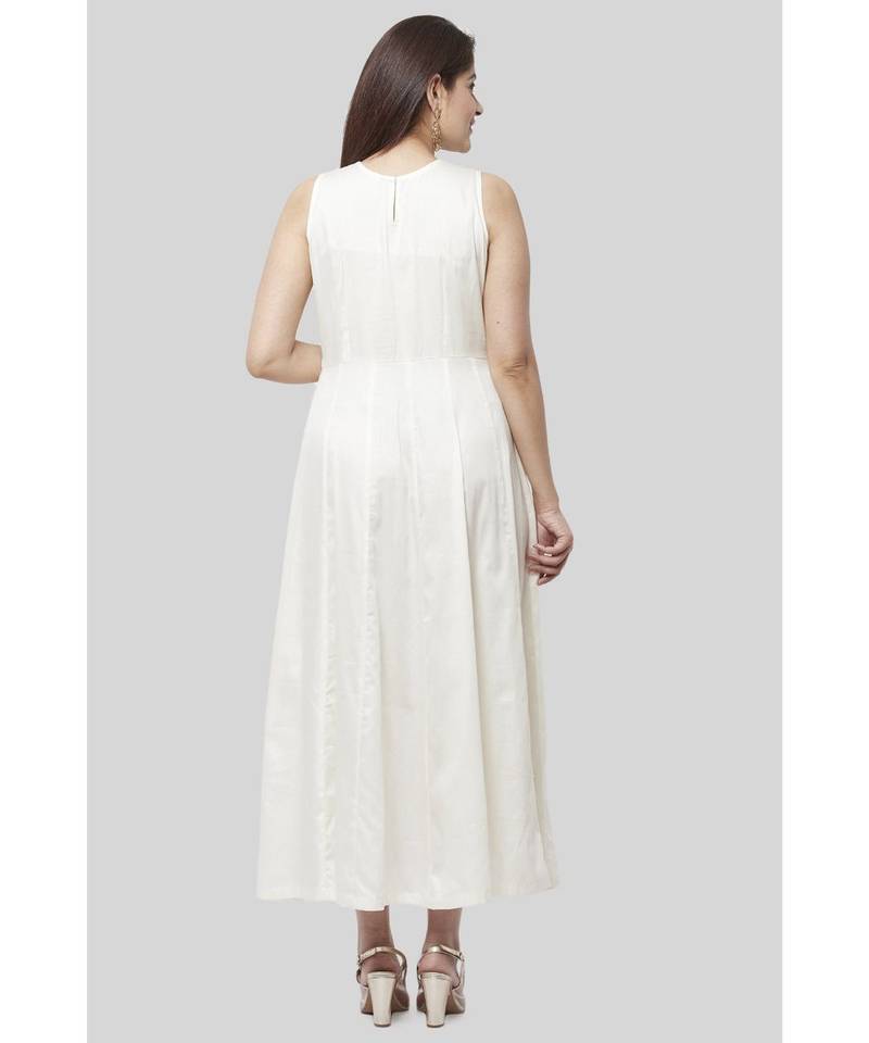 Off-White Kutch Flared Sleeveless Dress