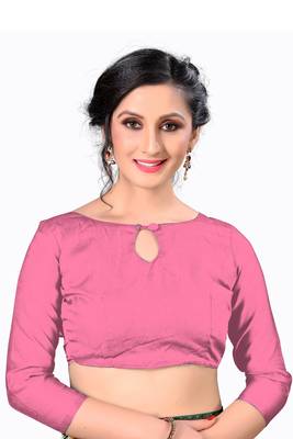 Multicolor printed faux georgette saree with blouse 5