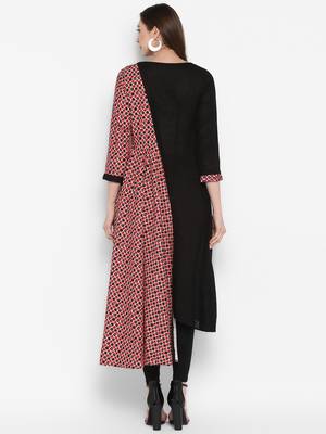Multicolor printed polyester kurtas-and-kurtis 2