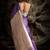 Purple Gheecha Saree With Cream Pallu